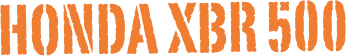 Honda XBR 500