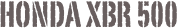 Honda XBR 500